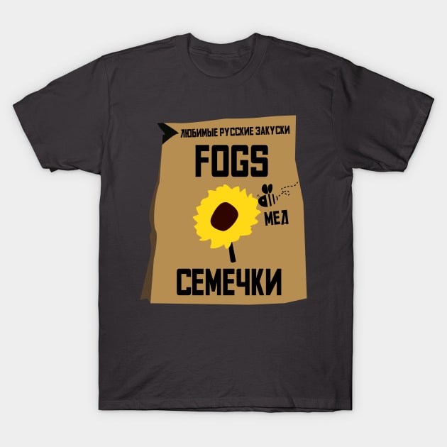 FOGS semechki Yellow Honey T-Shirt by FOGSJ